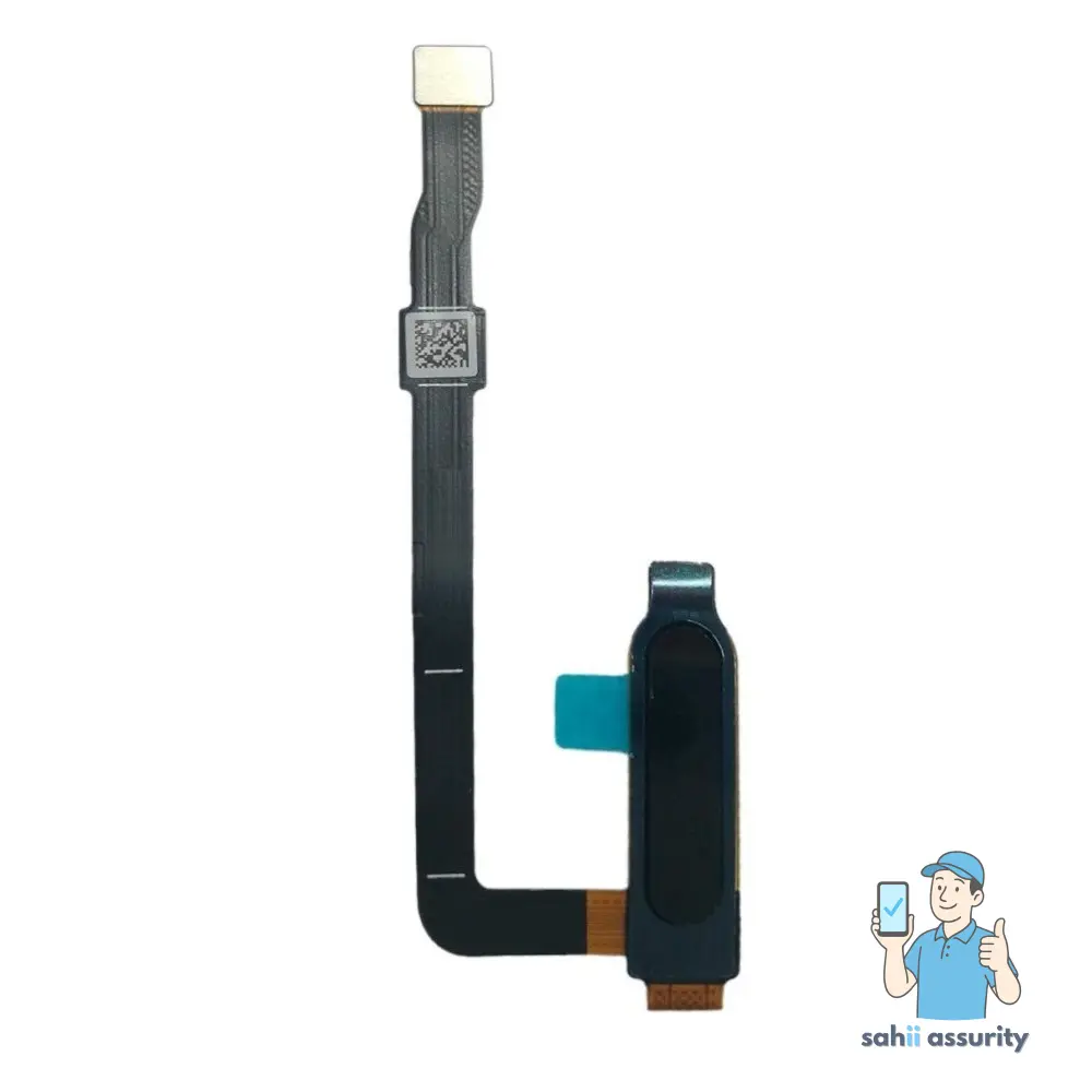 Fingerprint Sensor with Flex Cable for Motorola Moto G6 Black